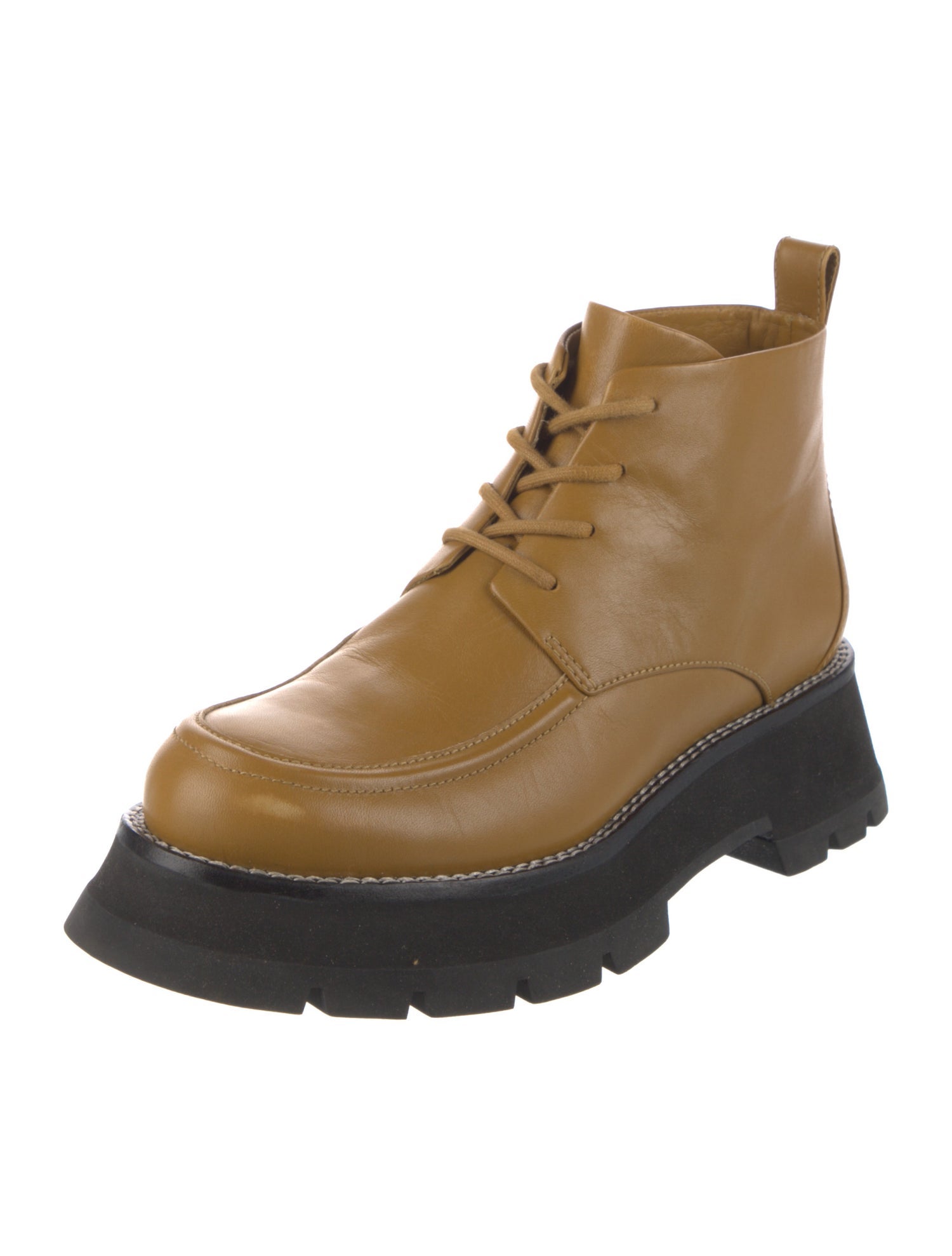 3.1 Phillip Lim Leather Lace-Up Boots